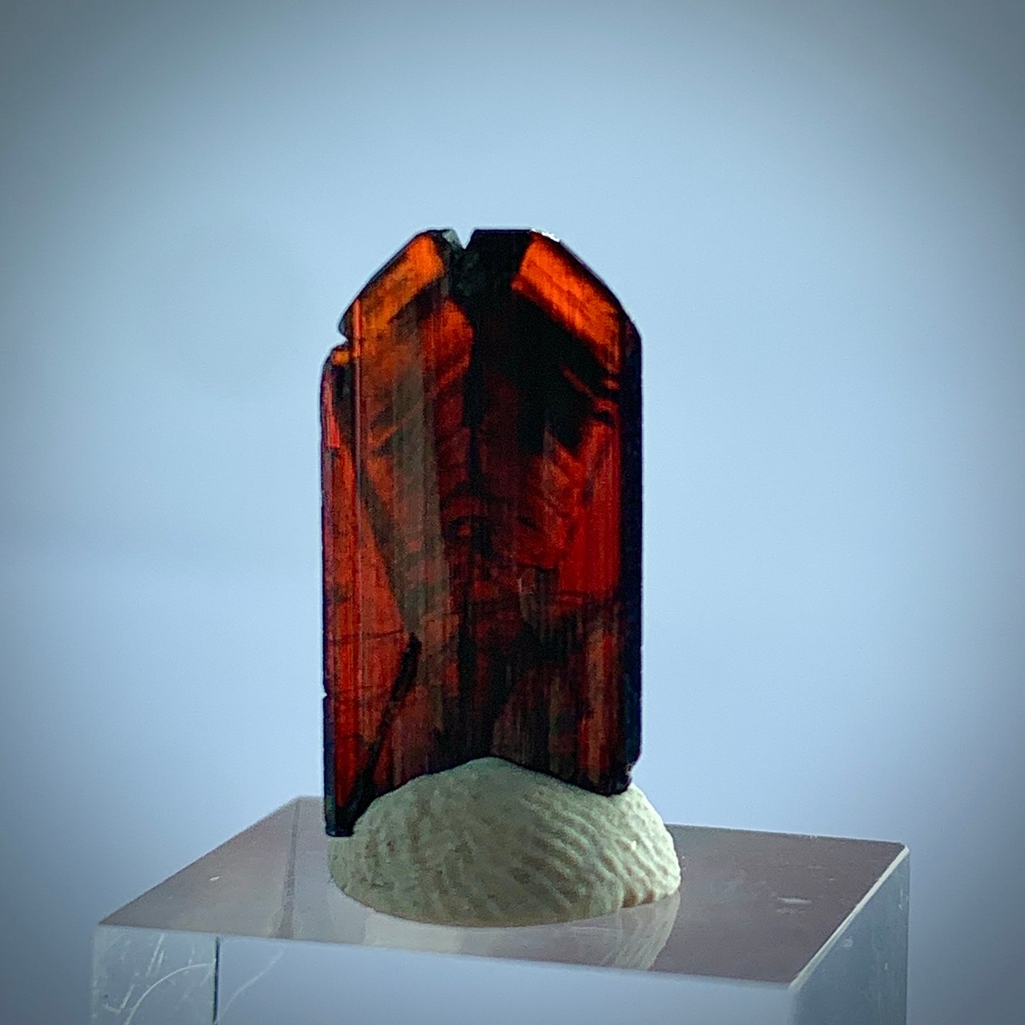 Brookite Crystal, 3.30 Carat, Reddish Brown, Rare Mineral, Pakistan Crystal, Titanium Dioxide, Mineral Specimen, Collector Crystal, Crystal Point