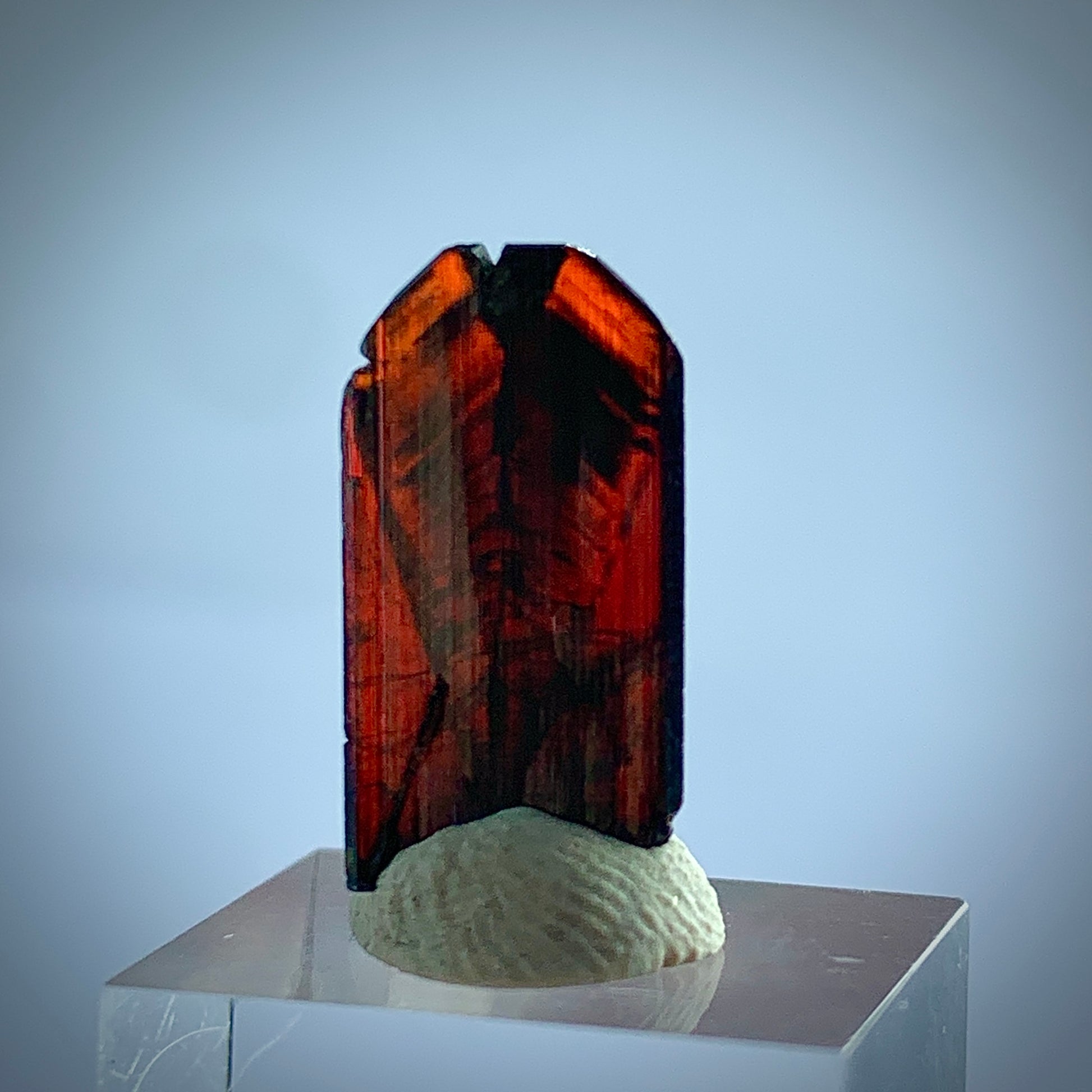 Brookite Crystal, 3.30 Carat, Reddish Brown, Rare Mineral, Pakistan Crystal, Titanium Dioxide, Mineral Specimen, Collector Crystal, Crystal Point