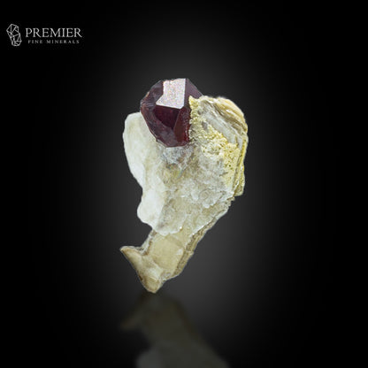 Rhodolite Garnet on Muscovite Mica – Pakistan Thumbnail