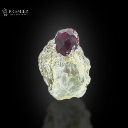 Rhodolite Garnet on Muscovite – Pakistan Thumbnail