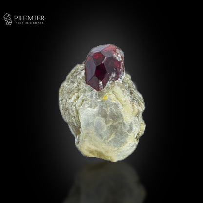 Rhodolite Garnet on Muscovite – Pakistan Thumbnail