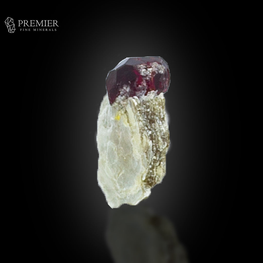 Rhodolite Garnet on Muscovite – Pakistan Thumbnail