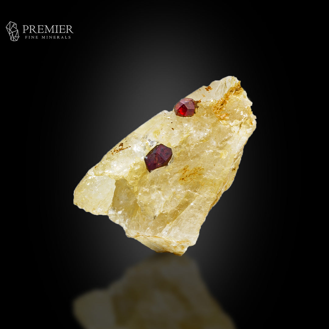 Rhodolite Garnet Crystals Included in Quartz – Skardu Pakistan
