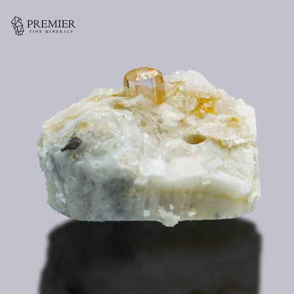 Imperial Topaz Crystal Specimen – Rare Katlang Pakistan