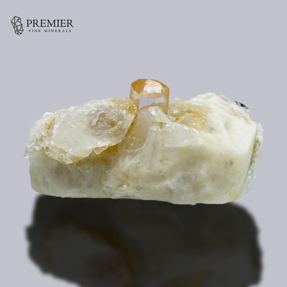 Imperial Topaz Crystal Specimen – Rare Katlang Pakistan