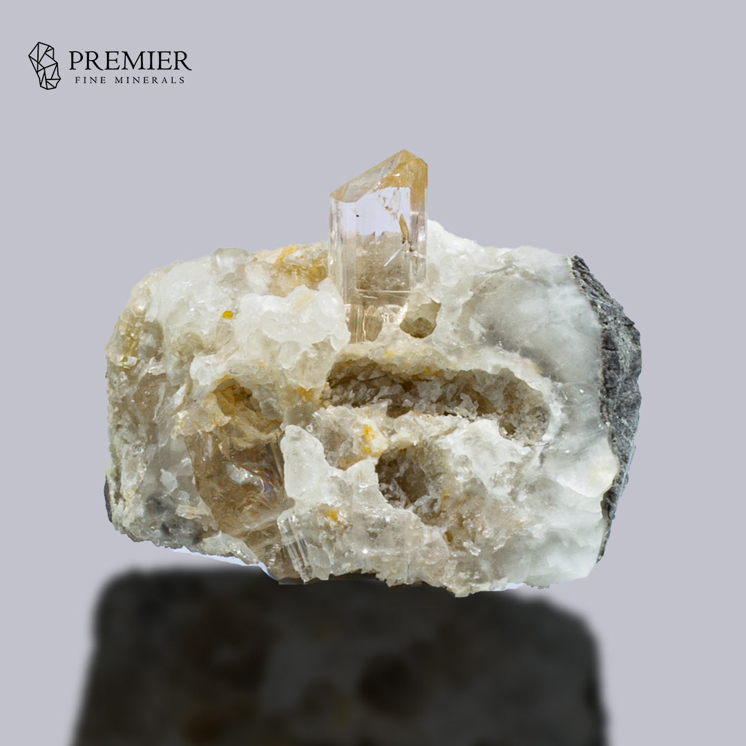 Imperial Topaz Crystal Specimen – Katlang Pakistan