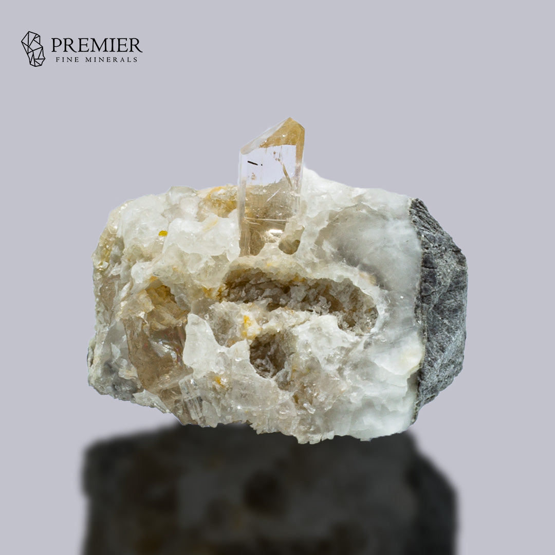 Imperial Topaz Crystal Specimen – Katlang Pakistan