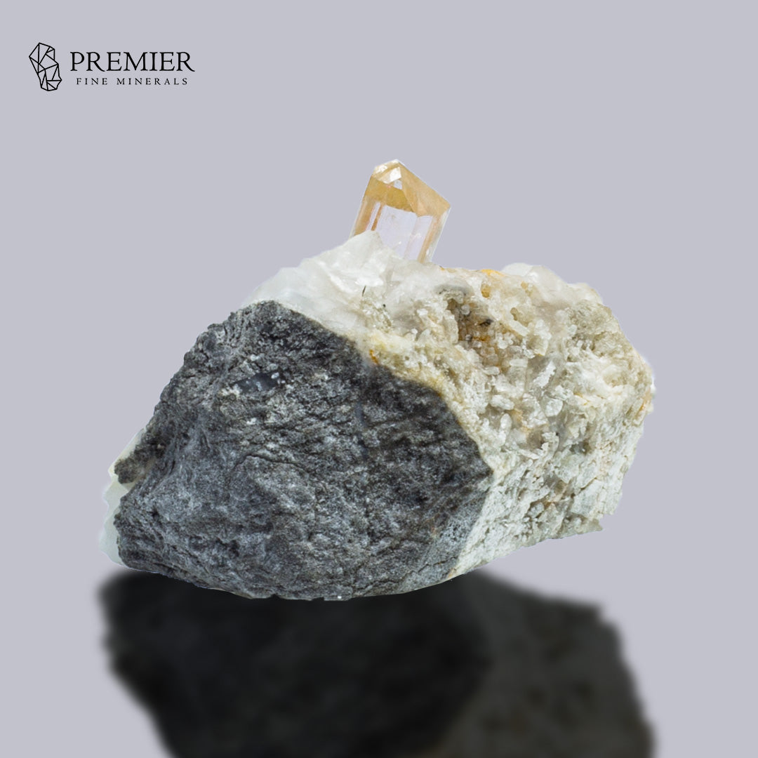 Imperial Topaz Crystal Specimen – Katlang Pakistan