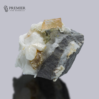 Imperial Topaz Crystal on Matrix – Rare Katlang Pakistan