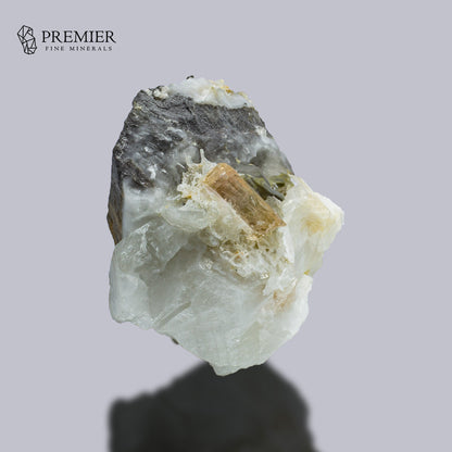 Imperial Topaz Crystal on Matrix – Rare Katlang Pakistan