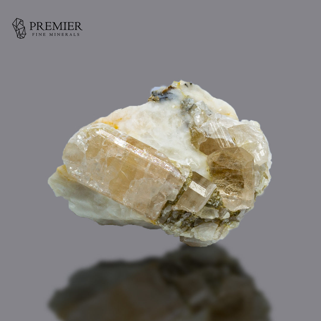Imperial Topaz Crystal Specimen – Katlang Pakistan