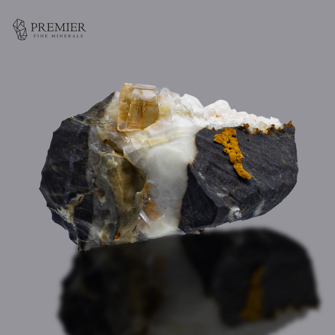 Imperial Topaz Crystal Specimen – Rare Katlang Pakistan
