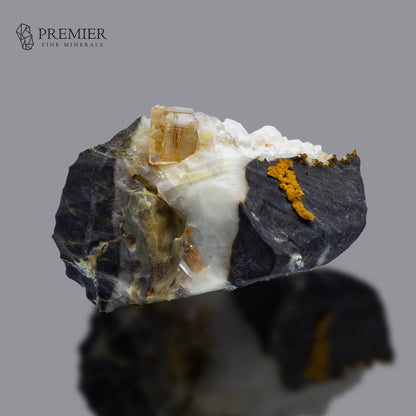 Imperial Topaz Crystal Specimen – Rare Katlang Pakistan