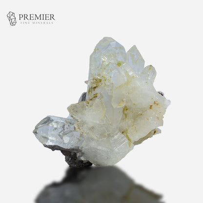 Brookite Crystal in Quartz Cluster – Rare Visible Inclusions – Pakistan