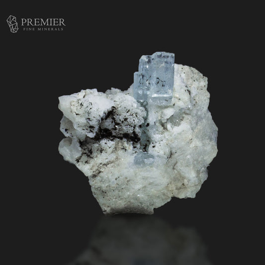 Aquamarine Crystal on Feldspar Matrix – Skardu Pakistan