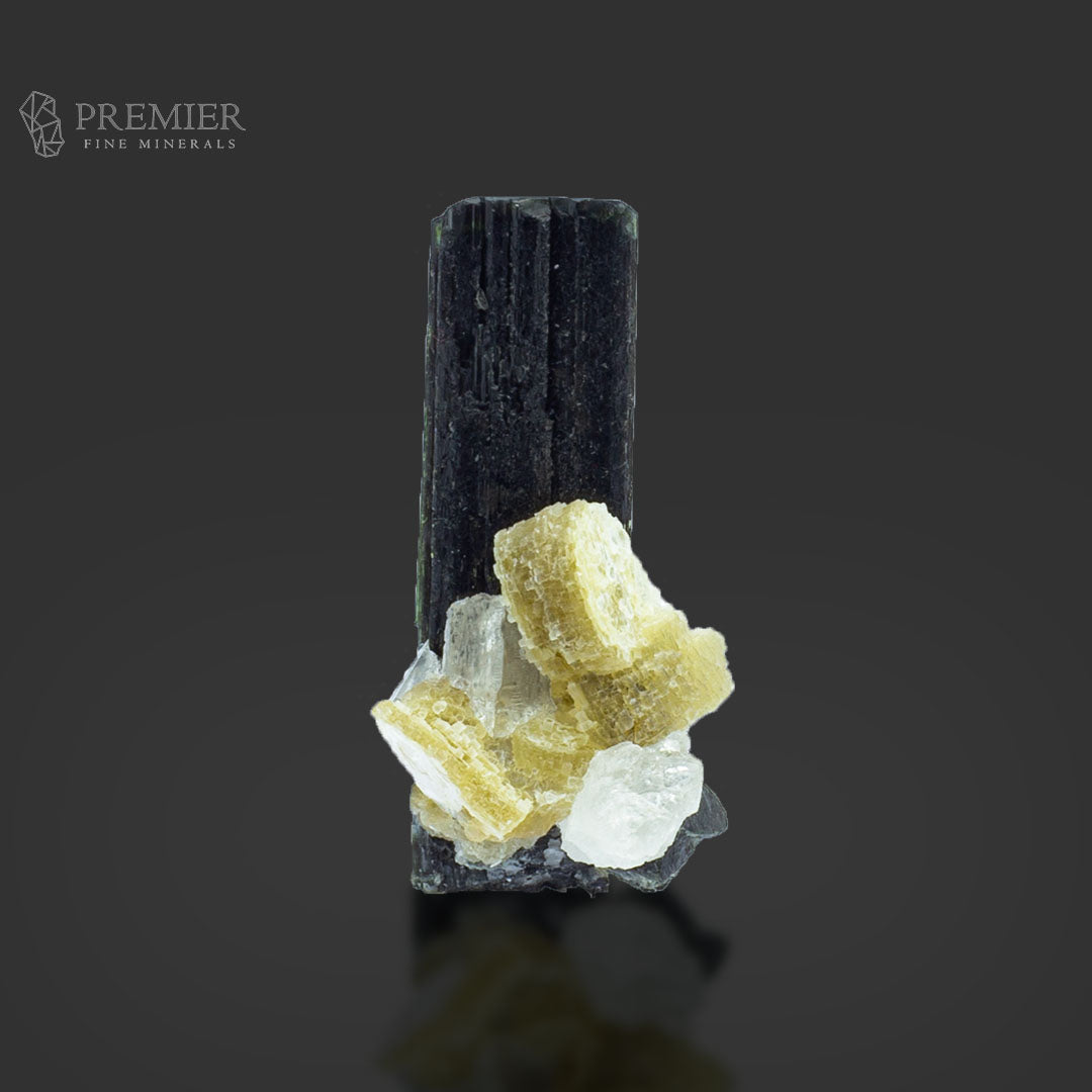 Black Tourmaline with Mica & Quartz – Pakistan