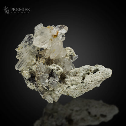 Brookite Crystal with Quartz Matrix - Pakistan