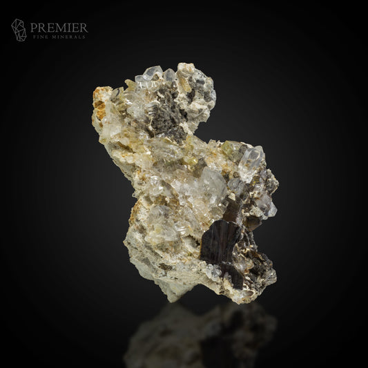 Rare Brookite on Quartz - Pakistan