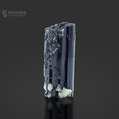 Etched Black Tourmaline with Feldspar – Pakistan