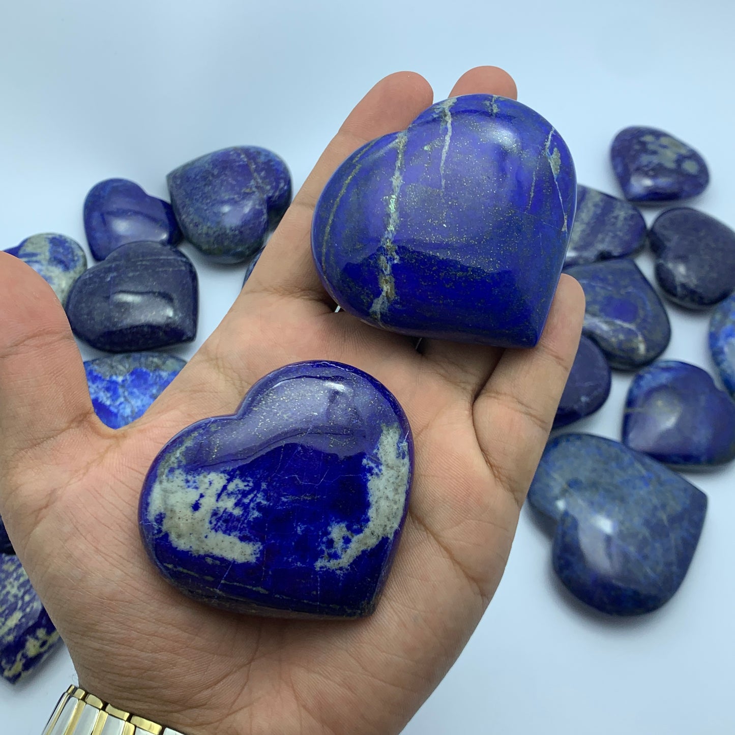 Lapis Lazuli Heart, Large Crystal, Royal Blue Stone, 800 Gram Lapis, Afghan Crystal, Healing Stone, Third Eye Chakra, Polished Crystal, Wisdom Stone, Statement Piece