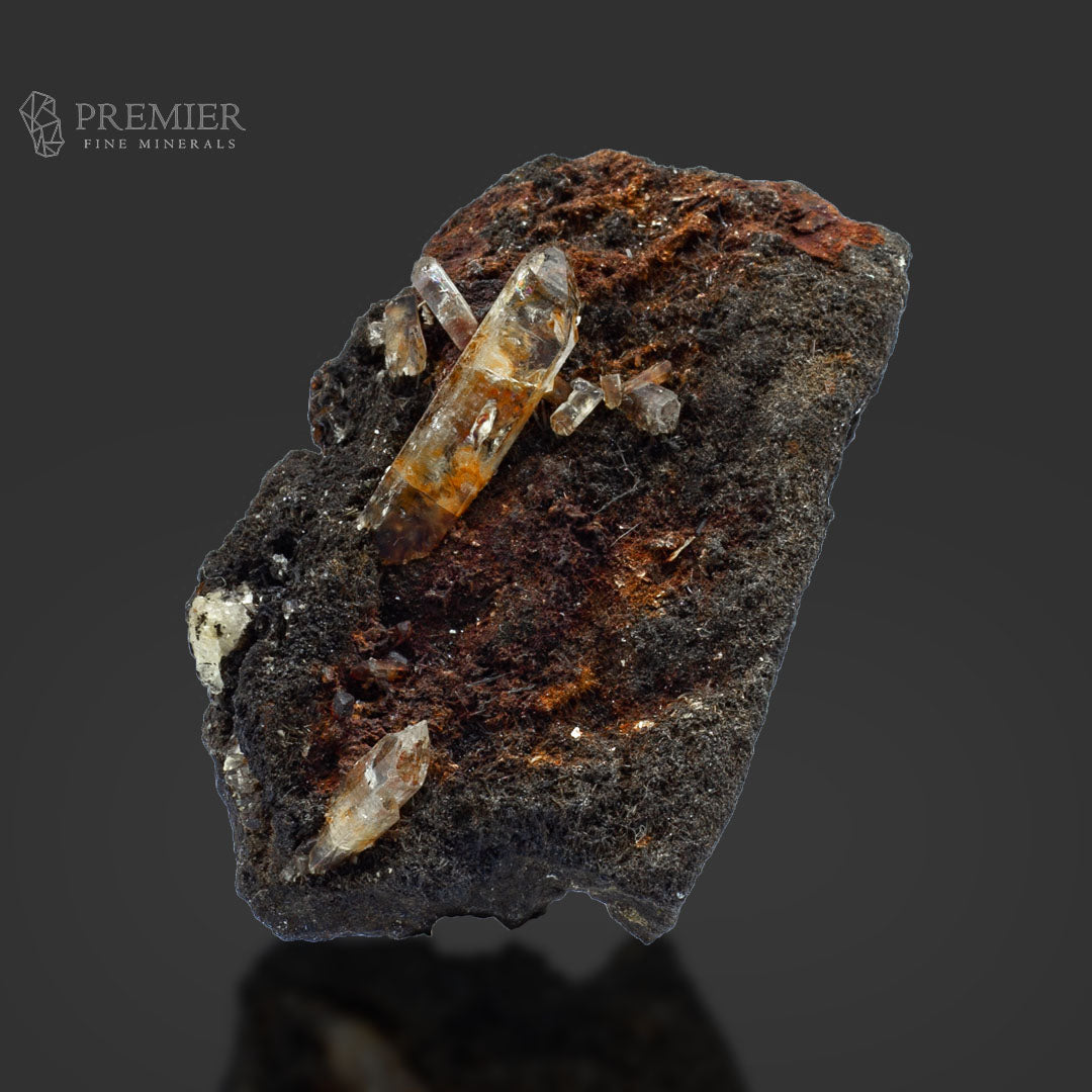 Topaz Crystal Cluster on Matrix Specimen – Skardu Pakistan