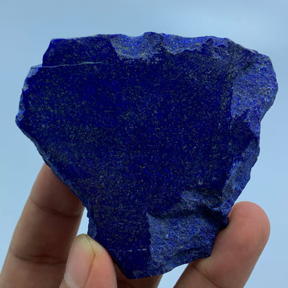 Lapis Lazuli Slab, 455 Carats, AAA Grade, Polished Slice, Royal Blue, Golden Pyrite, Third Eye Chakra, Collector Gem, Display Mineral, Wisdom Stone, Investment Stone, Afghanistan Lapis, Crystal Dimensions