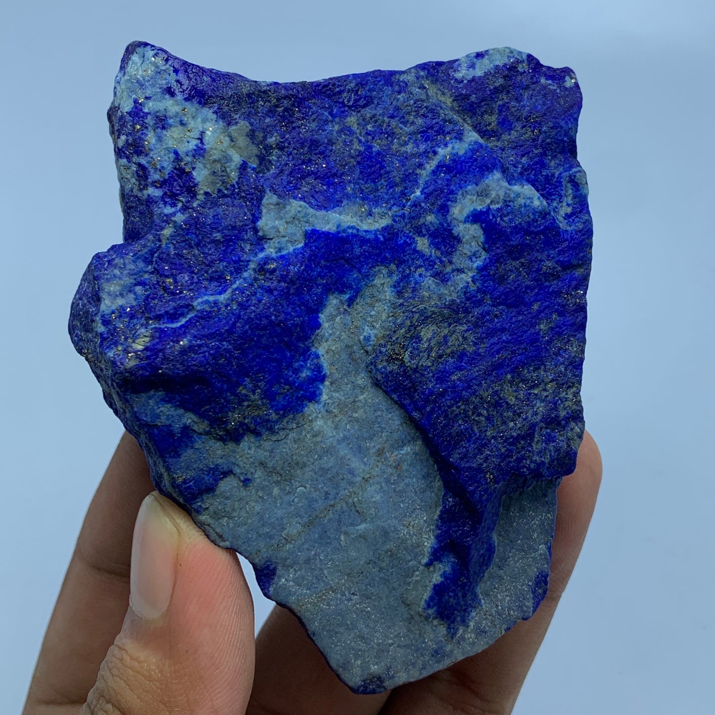 Lapis Lazuli Rough, 1012 Carat, AAA Grade, Raw Lapis, Golden Pyrite, Rough Gemstone, Large Chunk, Carving Rough, Royal Blue, Wisdom Stone, Collector Specimen