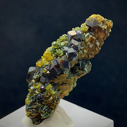 Andradite Garnet, Vesuvianite, Magnetite, 63 Carat, Skardu Pakistan, Mineral Association, Garnet Crystal, Idocrase, Collector Specimen, Pakistan Mineral