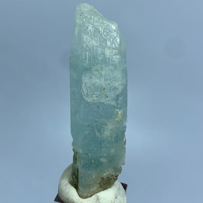 Aquamarine Crystal, Etched Crystal, 112 Carats, Blue Beryl, Rare Mineral, Beryl Specimen, Throat Chakra, Natural Etching, Collector Gem, Investment Stone, Single Crystal, Crystal Dimensions