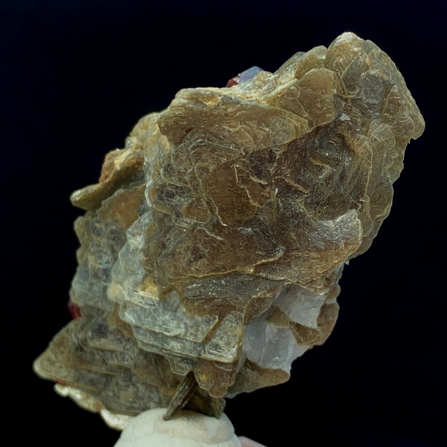 Spessartine Garnet, Muscovite Matrix, 248 Carat, Orange Garnet, Mica Specimen, Collector Crystal, Sacral Chakra, Aesthetic Cluster, Investment Stone, Garnet Crystal, Pakistan Mineral, Afghanistan Crystal, Crystal Dimensions