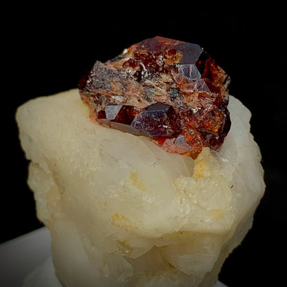 Etched Garnet, Garnet in Matrix, 160 Carats, 32 Grams, Pakistan Mineral, Feldspar, Unique Crystal Habit, Regeneration Stone, Collector Specimen, Miniature Specimen, Crystal Etching, Natural Art, Garnet Crystal