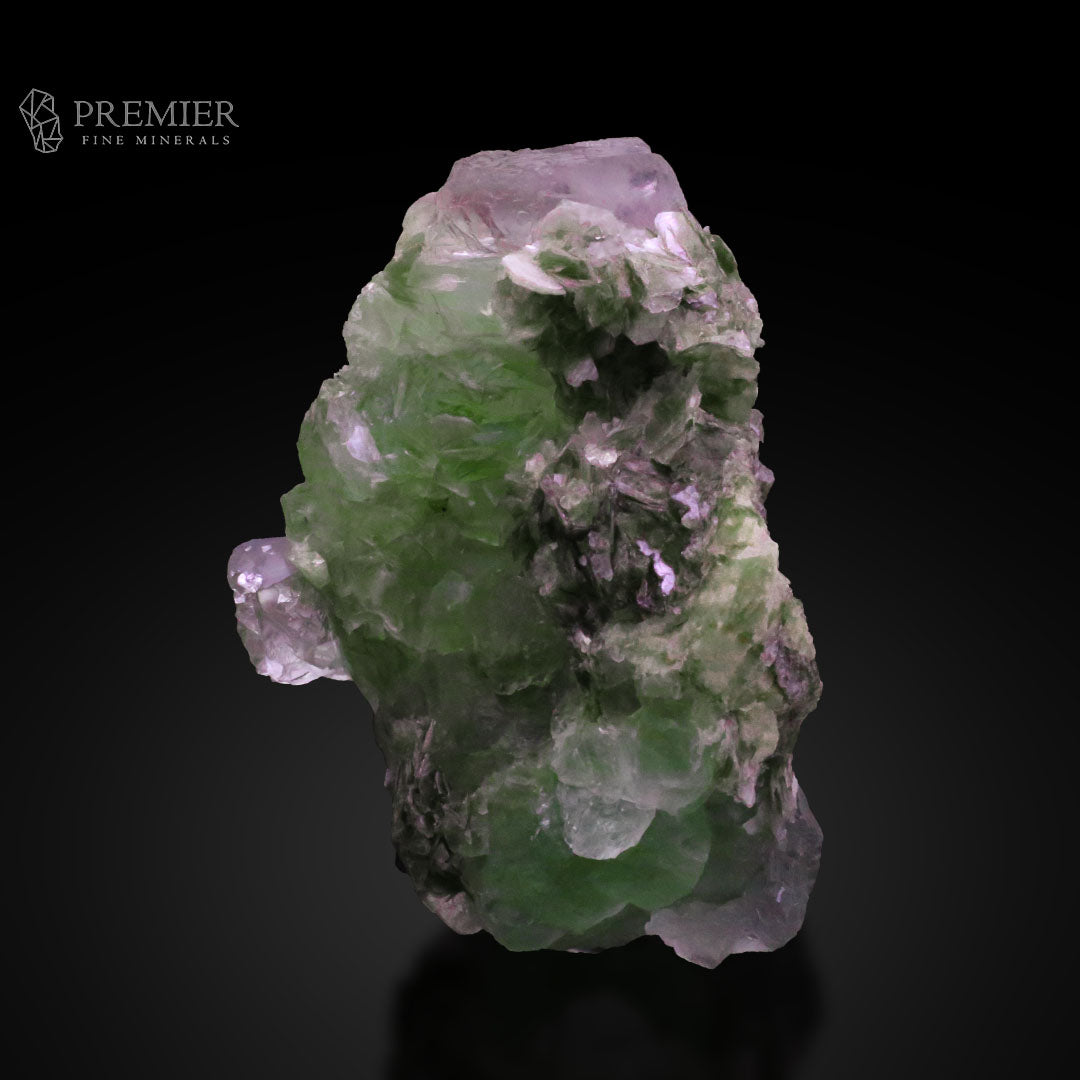 Fluorite, Bi-Color Fluorite, Green Fluorite, Pink Fluorite, Mica, Muscovite, Combination Specimen, 432 Grams, 2160 Carats, Pakistan Mineral, Skardu, Raw Crystal, Collector Grade, Cabinet Specimen, Rare Color