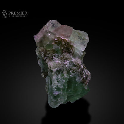 Fluorite, Bi-Color Fluorite, Green Fluorite, Pink Fluorite, Mica, Muscovite, Combination Specimen, 432 Grams, 2160 Carats, Pakistan Mineral, Skardu, Raw Crystal, Collector Grade, Cabinet Specimen, Rare Color