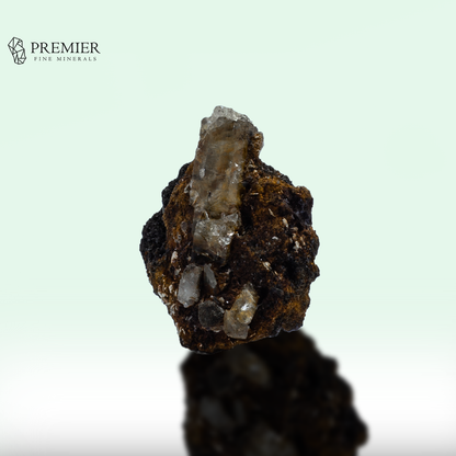 Topaz, Etched Topaz, Topaz on Matrix, Skardu Pakistan, 42ct, Mineral Specimen, Natural Crystal, Himalayan Minerals, Collector Grade, Rare Habit