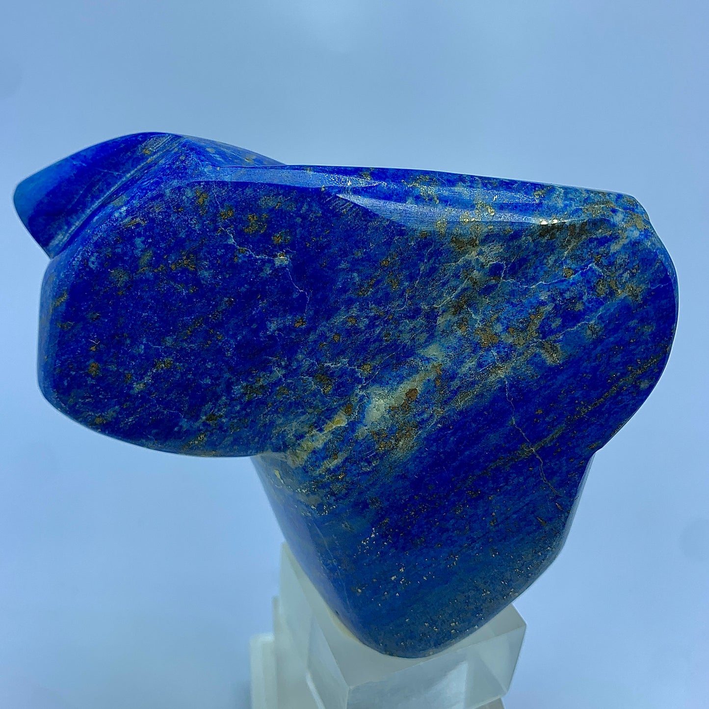 Lapis Lazuli Tumbled, 500g Lapis, Polished Crystal, High Grade, Blue Crystal, Healing Stone, Chakra Decor, Bulk Lapis, Golden Pyrite, Freeform Tumbled