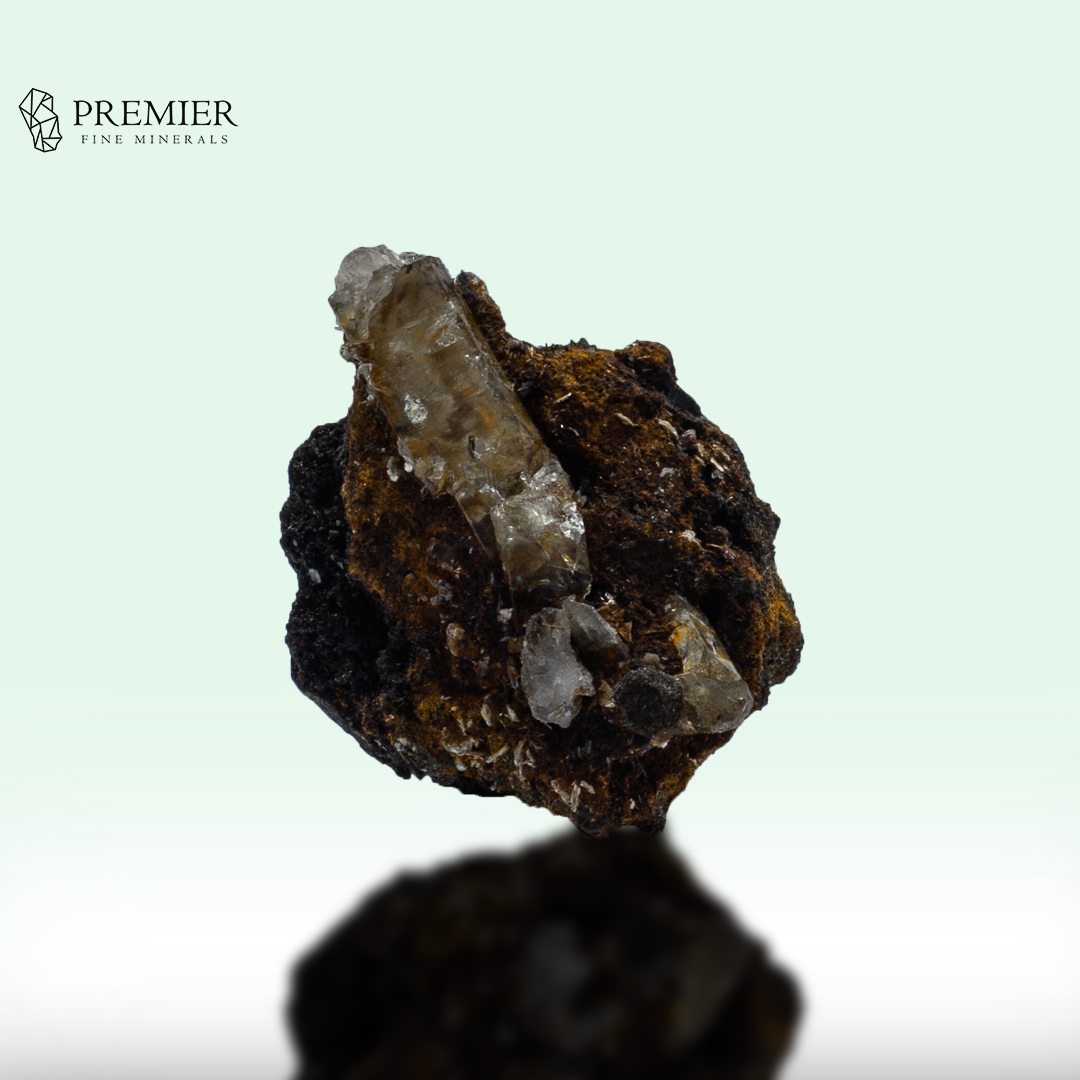 Etched Topaz Crystal on Matrix – Skardu Pakistan
