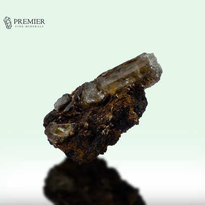Etched Topaz Crystal on Matrix – Skardu Pakistan