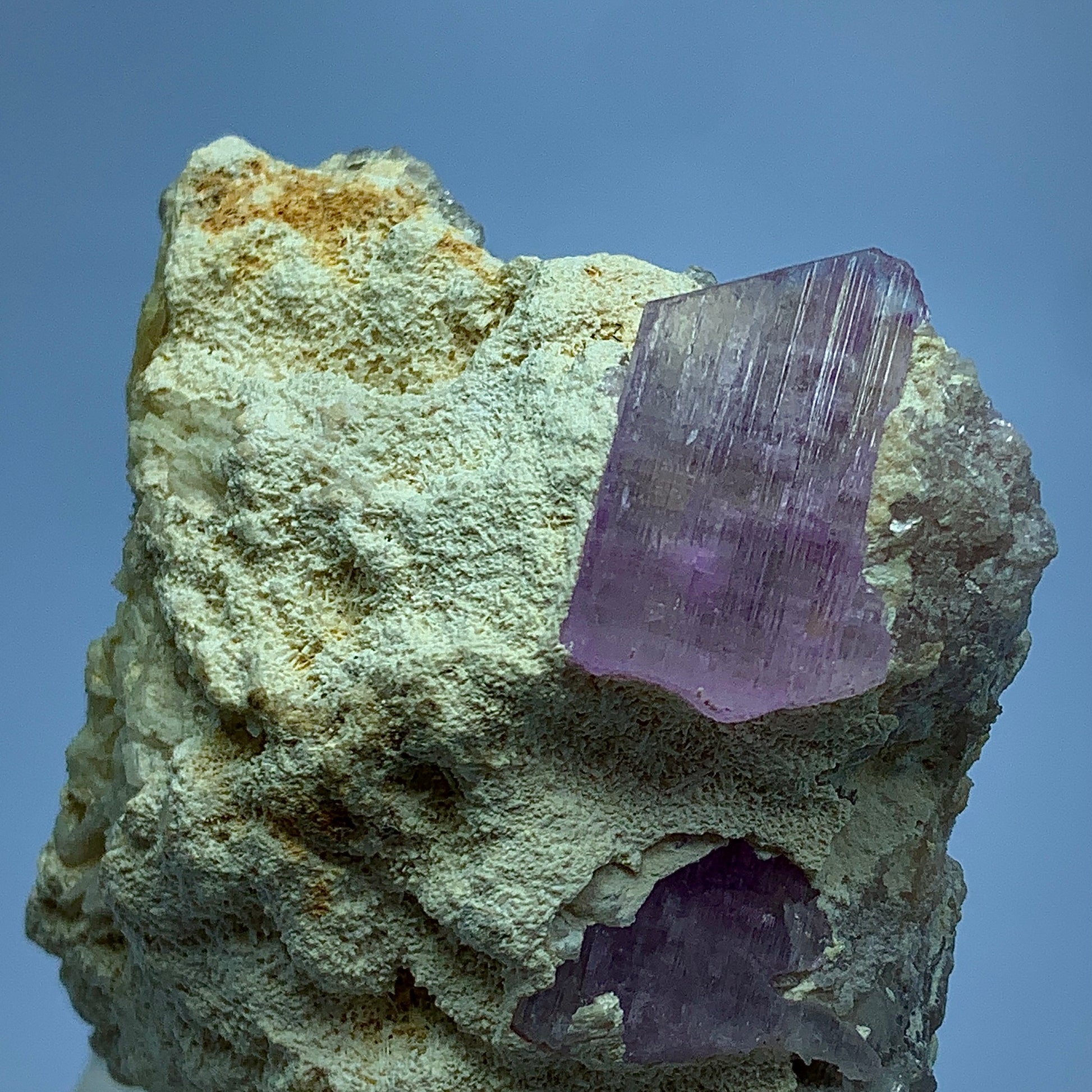 Kunzite in Matrix, 363 Carat, Raw Kunzite, Feldspar, Spodumene, Afghanistan Crystal, Pink Kunzite, Rough Gemstone, Mineral Specimen, Collector Crystal