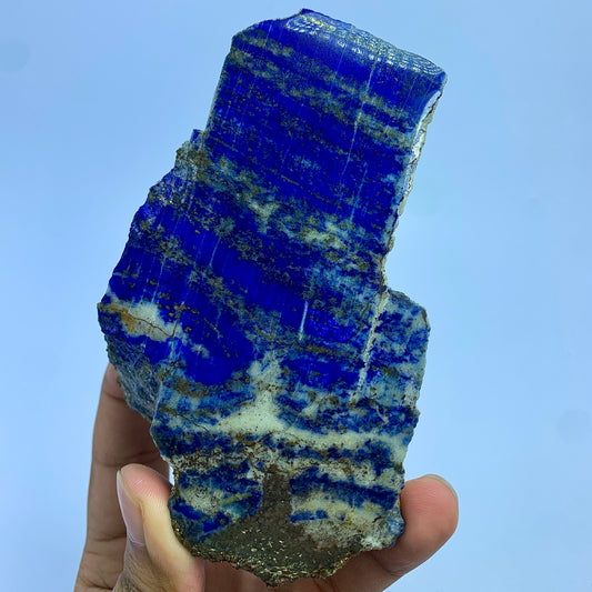 Lapis Lazuli Polished, 2041 Carat, AAA Grade, Mine 4 Lapis, Royal Blue, Golden Pyrite, Freeform Stone, Tumbled Lapis, Collector Specimen, Investment Grade