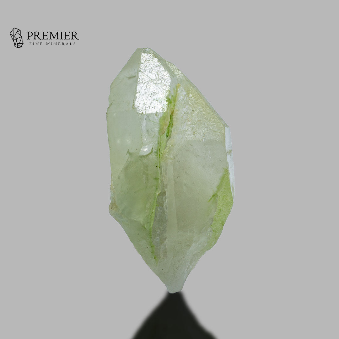 Natural Quartz with Green Tourmaline Inclusions – Afghanistan