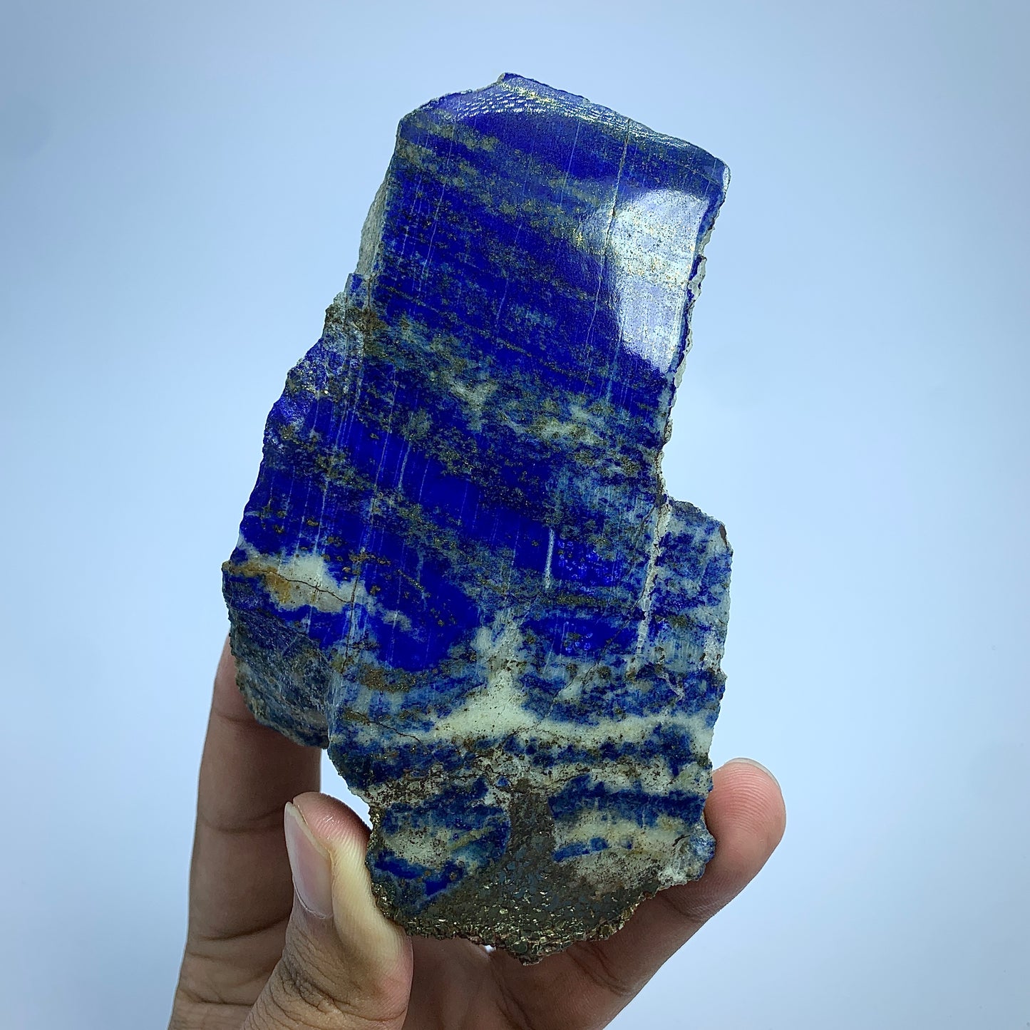 Lapis Lazuli Polished, 2041 Carat, AAA Grade, Mine 4 Lapis, Royal Blue, Golden Pyrite, Freeform Stone, Tumbled Lapis, Collector Specimen, Investment Grade
