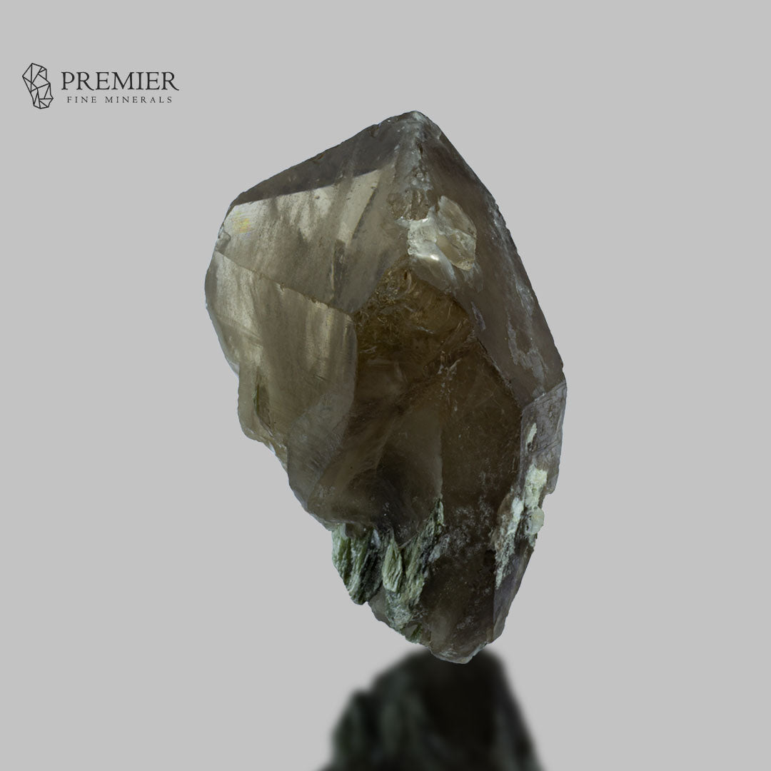 Smoky Quartz Terminated Crystal with Muscovite Mica – Pakistan