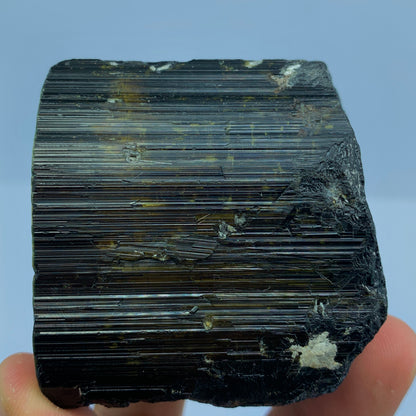 Black Tourmaline, Schorl Crystal, 1800 Carats, Etched Termination, Massive Crystal, Pakistan Mineral, Grounding Stone, Healing Crystal, Collector Specimen, Investment Stone, Tourmaline Crystal, Root Chakra, Crystal Dimensions