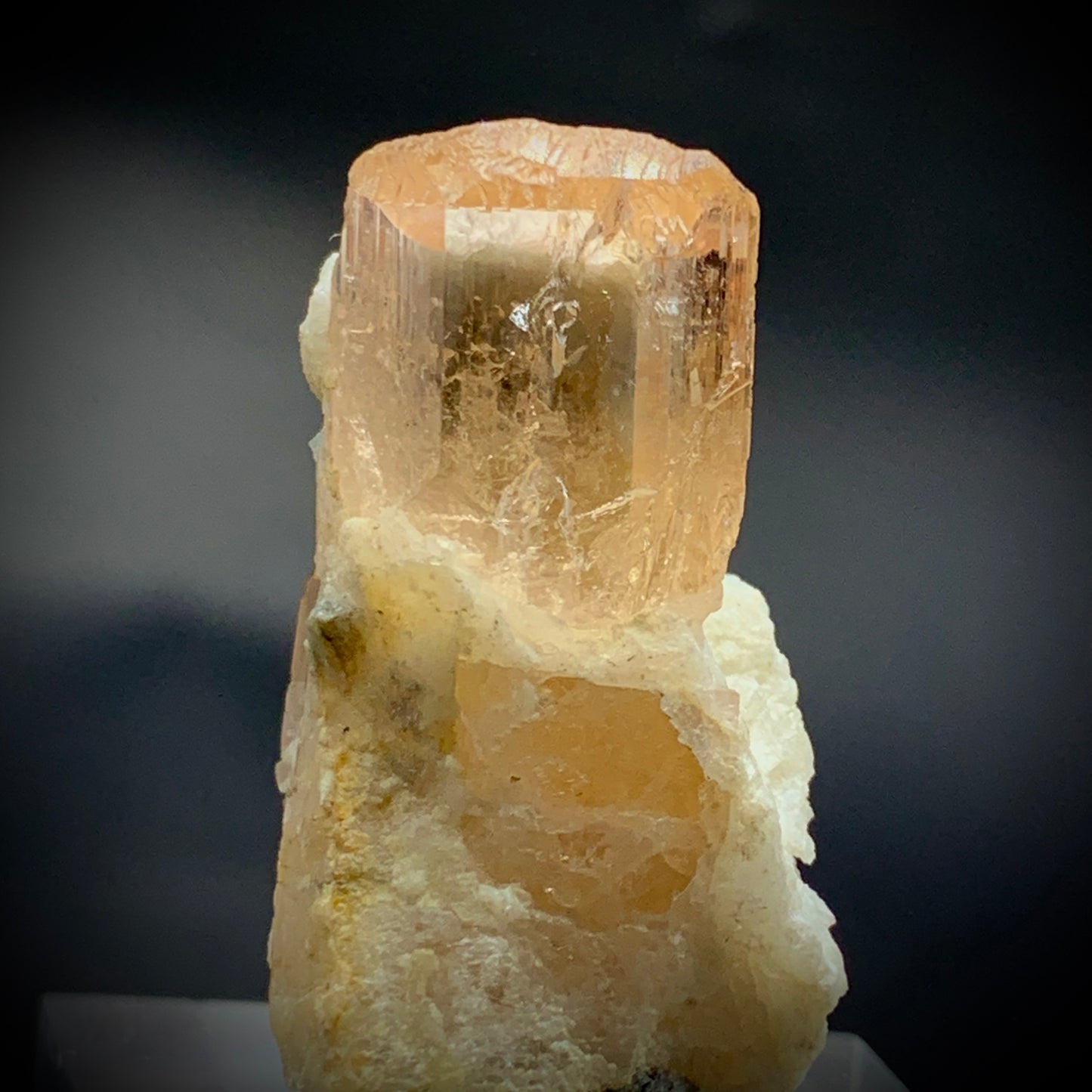 Imperial Topaz, Katlang Topaz, 88 Carat, Topaz Crystal, Pink Topaz, Rare Mineral, Pakistan Mineral, Matrix Specimen, Collector Grade, Solar Plexus, Crown Chakra, Investment Stone, Crystal Dimensions