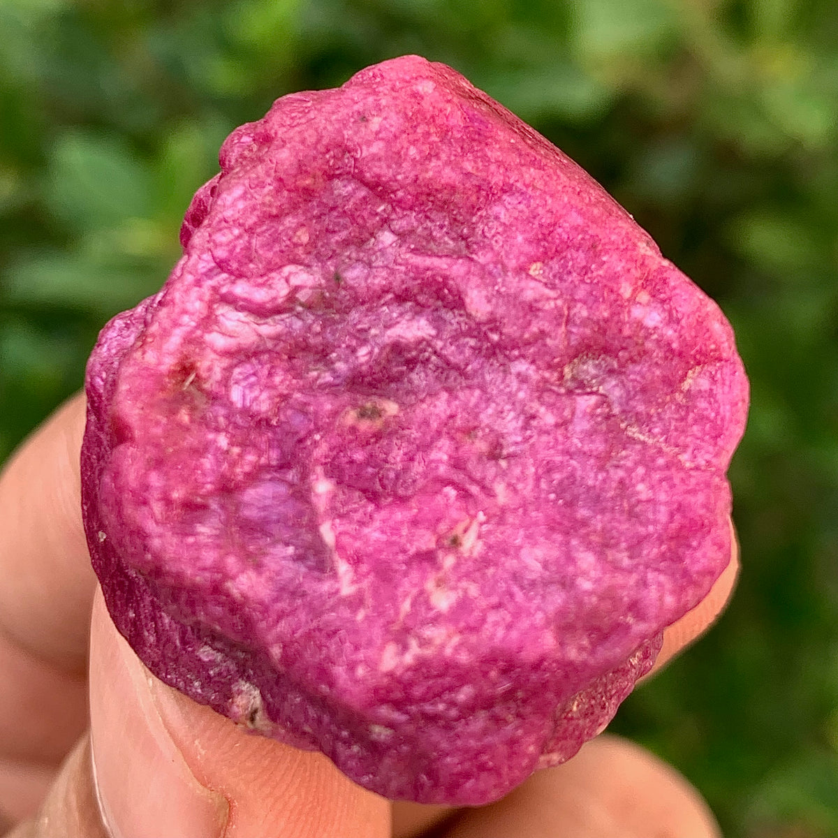 37 Grams Natural Pink Corundum Ruby Crystal from Afghanistan
