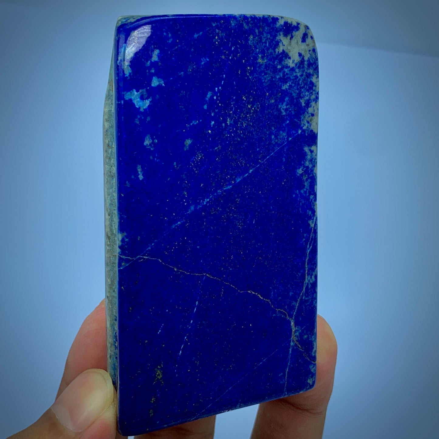 Lapis Lazuli Tumbled, 926 Carat, Mine 4 Lapis, Deep Blue, Polished Stone, Afghan Lapis, Golden Pyrite, Freeform Stone, Decor Piece, High Quality