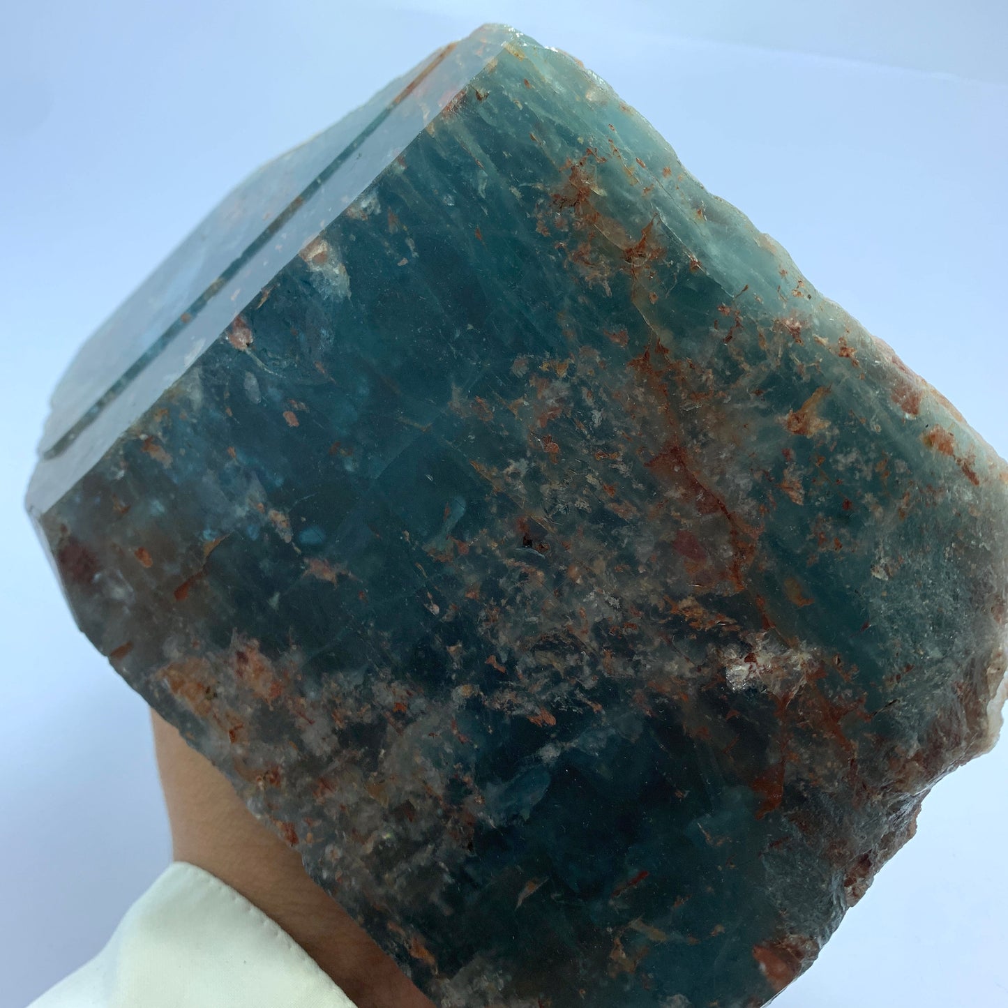 Aquamarine Crystal, 2000 Carat Beryl, Deep Blue Aquamarine, Raw Crystal Specimen, Large Aquamarine, Rough Gemstone, Investment Mineral, Beryl Crystal, Blue Crystal, Giant Specimen