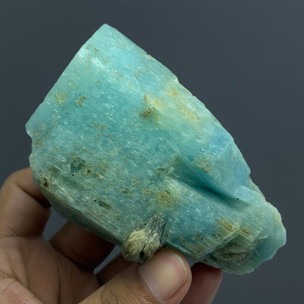 Aquamarine Crystal, 2500 Carat Beryl, Deep Blue Aquamarine, Raw Crystal Specimen, Afghanistan Mineral, Large Aquamarine, Rough Gemstone, Investment Mineral, Beryl Crystal, Blue Crystal