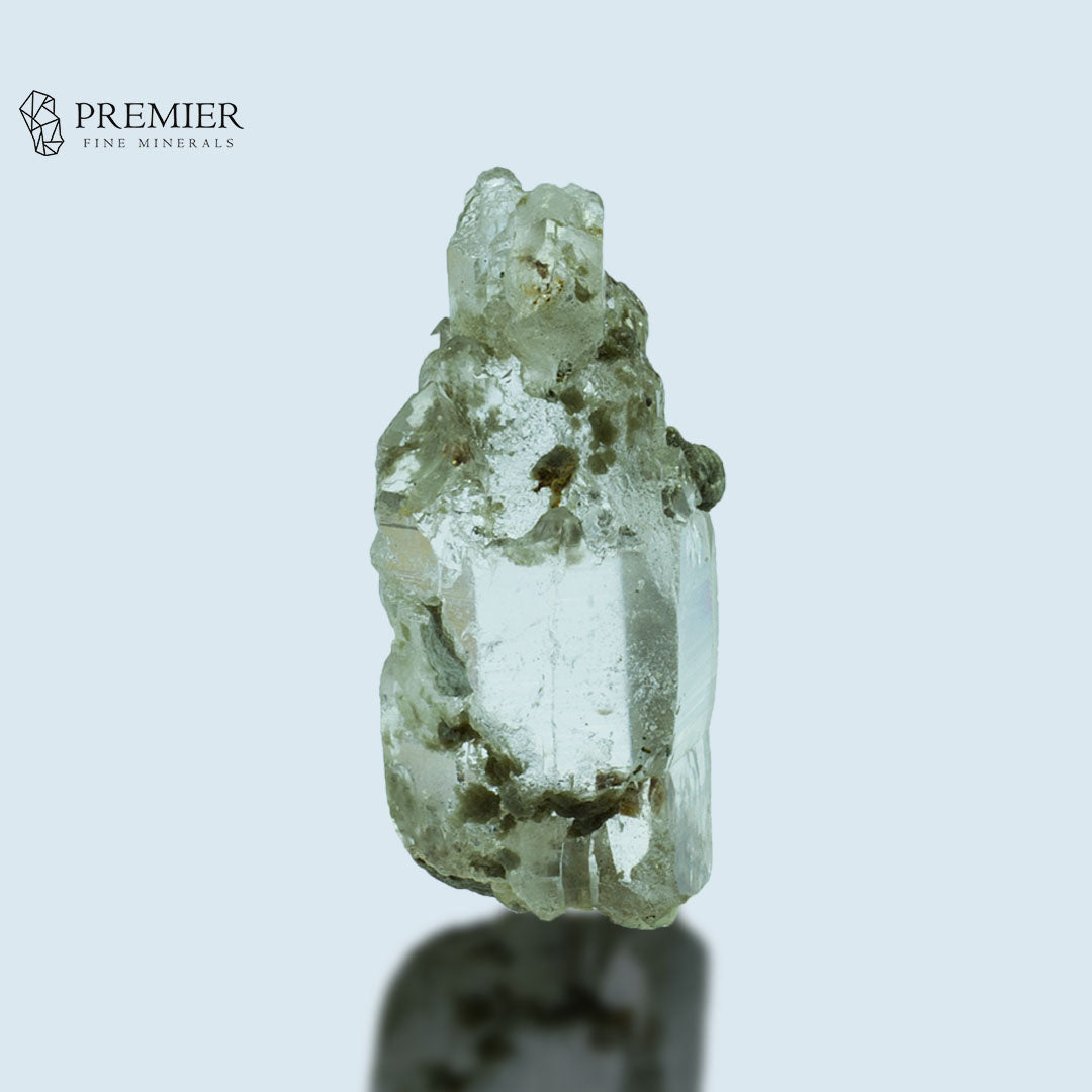 Natural Chlorite Quartz Scepter – Rare Inclusion Pakistan