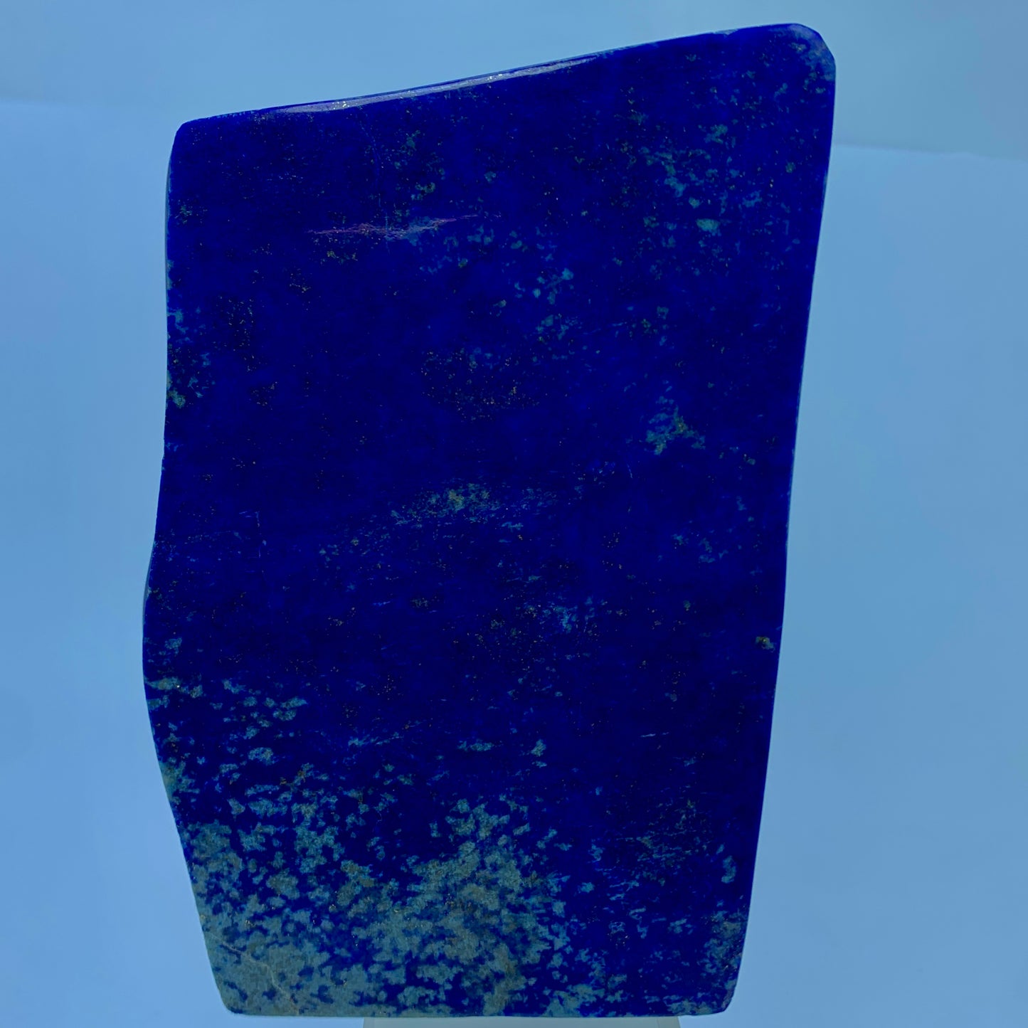 Lapis Lazuli Polished, 550g Lapis, Royal Blue, Afghan Lapis, Polished Slab, Freeform Stone, Healing Stone, Third Eye Chakra, Golden Pyrite, Display Decor